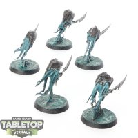 Nighthaunt - 5x Glaivewraith Stalkers - bemalt