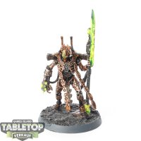 Necrons - Overlord with Tachyon Arrow - bemalt