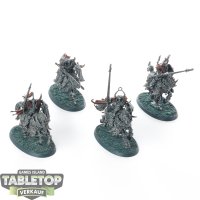 Slaves to Darkness - 4x Chaos Knights - teilweise bemalt