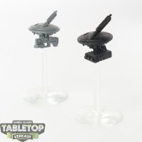 Tau Empire - 2x Tactical Drones - grundiert