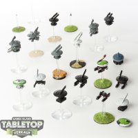 Tau Empire - 18x Verschiedene Tactical Drone - teilweise...