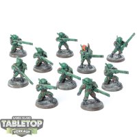 Tau Empire - 10x Fire Warriors - bemalt