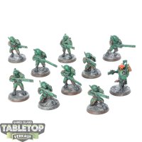 Tau Empire - 10x Fire Warriors - bemalt