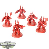 Chaos Space Marines - 5 x Chaos Terminator Squad...