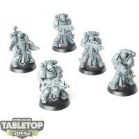 Space Marines - 5 x Sternguard Veteran Squad - unbemalt