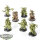 Death Guard - 7x Plague Marines - teilweise bemalt