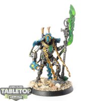 Necrons - Overlord with Tachyon Arrow - bemalt