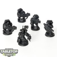 Space Marines - 5x Devastator Squad - grundiert