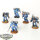 Space Marines - 5x Assault Marines - teilweise bemalt