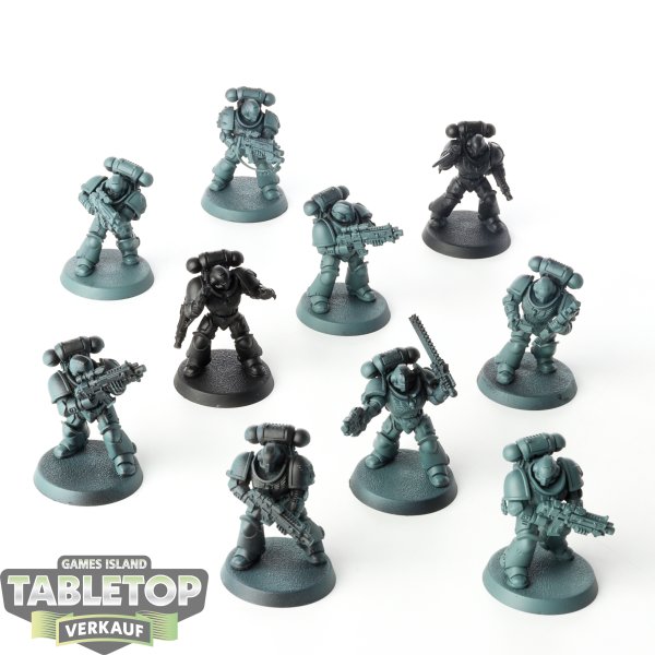 Space Marines - 10x Primaris Intercessors - grundiert