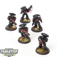 Blood Angels - 5 Death Company Intercessors - bemalt