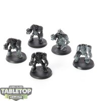 Space Marines - 5x Terminator Squad - klassisch - grundiert