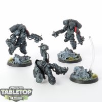 Space Marines - 3x Primaris Inceptors - teilweise bemalt