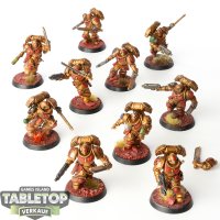 Blood Angels - 10x Assault Intercessors - bemalt