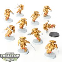 Blood Angels - 10x Assault Intercessors - teilweise bemalt