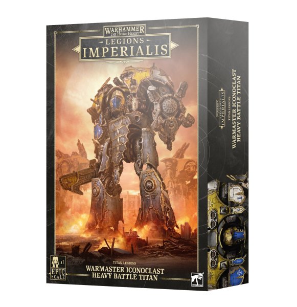 Adeptus Titanicus - Warmaster Iconoclast Heavy Battle Titan