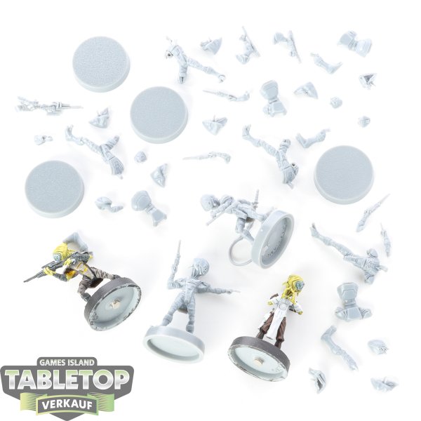 Schattenkollektiv - 7 x Pyke Syndicate Foot Soldiers - teilweise bemalt