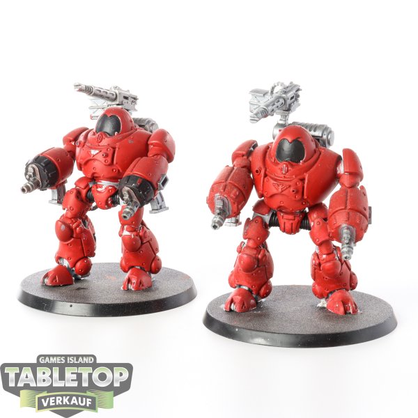 Adeptus Mechanicus - Kastelan Robots - teilweise bemalt