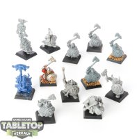 Dwarfen Mountain Holds - 12x Dwarf Warriors - teilweise...