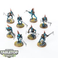 Tau Empire - 8x Kroot Carnivores - bemalt