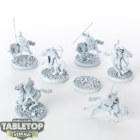 HdR Figuren - Gut - 6x Riders Of Rohan™ - grundiert