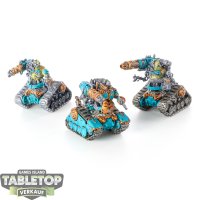 Adeptus Mechanicus - 3x Kataphron Destroyers - bemalt