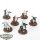 HdR Figuren - Gut - 6 x Riders Of Rohan - teilweise bemalt