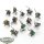 HdR Figuren - Gut - 12 x Warriors of Rohan - teilweise bemalt