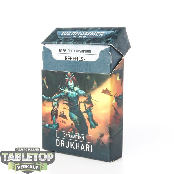 Drukhari - Data Cards 9th Edition - deutsch