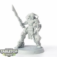 Blades of Khorne - Slaughterpriest with Hackblade and...