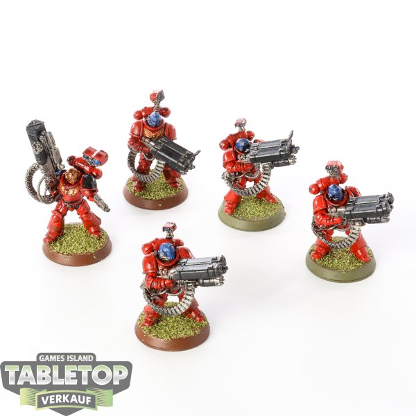 Space Marines - 5x Desolation Squad - bemalt