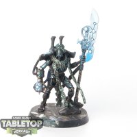 Necrons - Overlord with Tachyon Arrow - bemalt