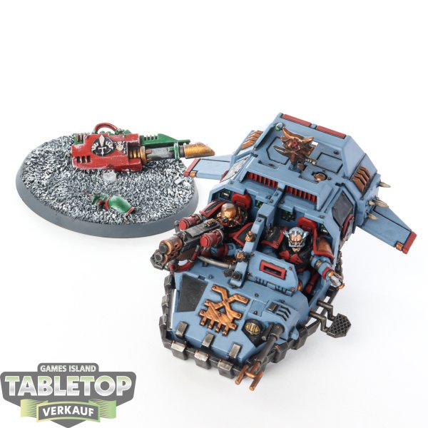 Space Wolves - Land Speeder - bemalt