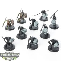 Orruk Warclans - 10 x Gutrippaz - teilweise bemalt