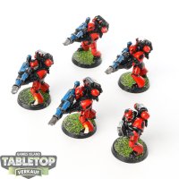 Space Marines - 5x Devastator Squad (Classic) - bemalt