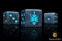 Baron of Dice - Warrior Knights 16mm Square Corner Dice (25)