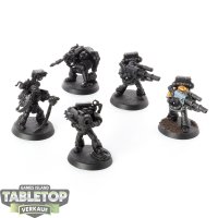 Space Marines - 5 x Devastator Squad - teilweise bemalt