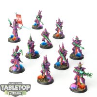 Drukhari - 10x Kabalite Warriors - bemalt