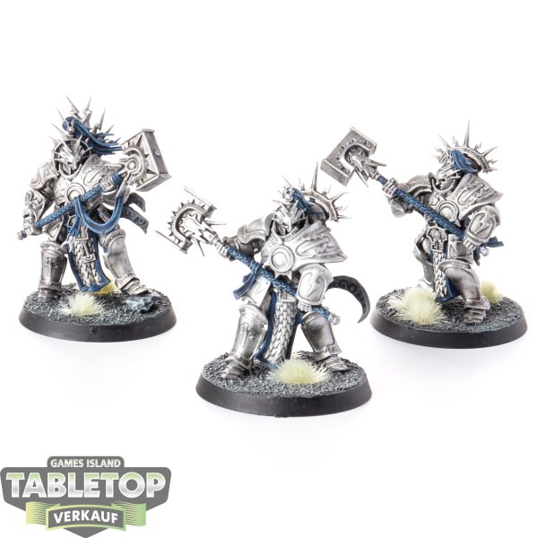 Stormcast Eternals - 3 Retributors - teilweise bemalt