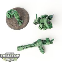 Tau Empire - XV88 Broadside Battlesuit - teilweise bemalt