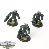 Tau Empire - 3 x XV25 Stealth Battlesuits - bemalt