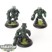 Tau Empire - 3 x XV25 Stealth Battlesuits - bemalt