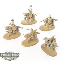 Slaves to Darkness - 5x Chaos Knights - grundiert