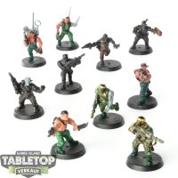 Astra Militarum - 10 x Catachan Jungle Fighters -...