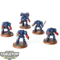 Space Marines - 5 x Terminator Squad klassisch - bemalt