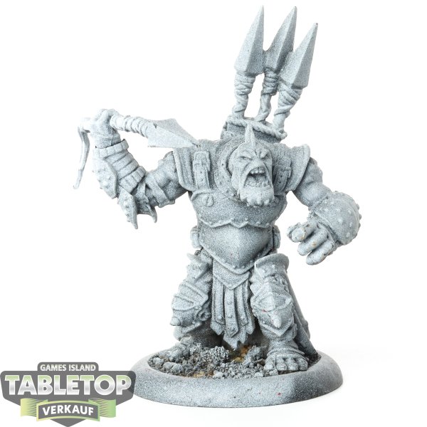 Trollbloods - Trollblood Troll Impaler Light Warbeast - teilweise bemalt