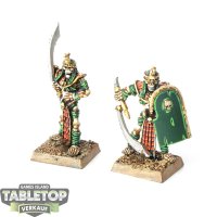 Tomb Kings of Khemri - 2 x Tomb Guard  - gut bemalt