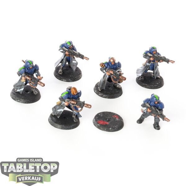 Astra Militarum - 6 Special Weapons Team - bemalt