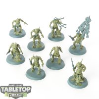 Maggotkin of Nurgle - 8 Plaguebearers of Nurgle -...