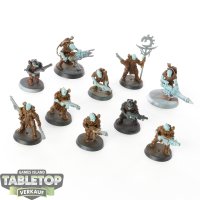 Genestealer Cults - 10 x Neophyte Hybrids - teilweise bemalt